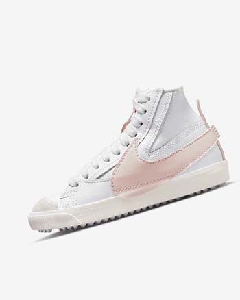 Nike Blazer Mid '77 Jumbo Blancos Rosas | MX 3121